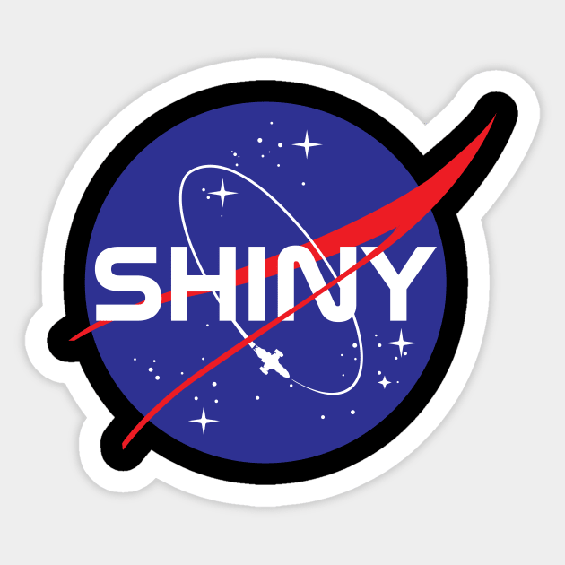 SHINY BROWNCOATS Sticker by KARMADESIGNER T-SHIRT SHOP